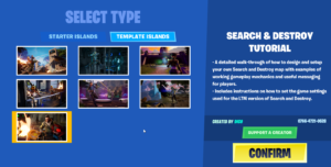Fortnite Creative Search and Destroy Template